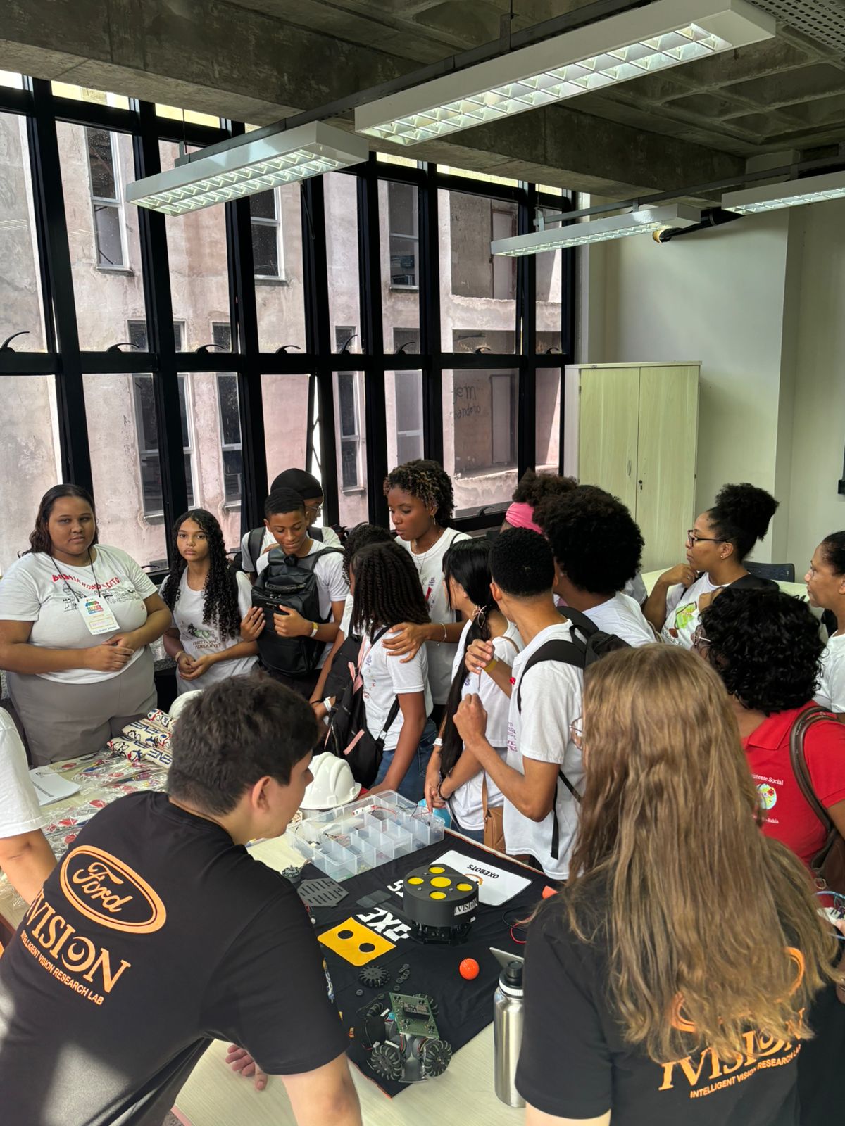 Equipe Oxebots reunida